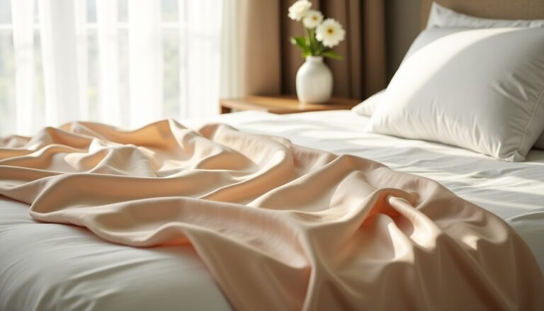 Le charme secret de la soie : l'élégance discrète qui sublime votre chambre au quotidien